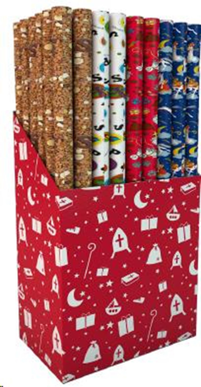 Load image into Gallery viewer, Hoomark sinterklaaspapier 200x70 per losse rol
