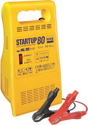 Gys startup 80 | 230v | 12v | 350watt | 45-170 ah - 5192024922