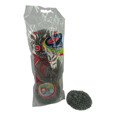Multy pannensponsen metaal pak a 3 stuks