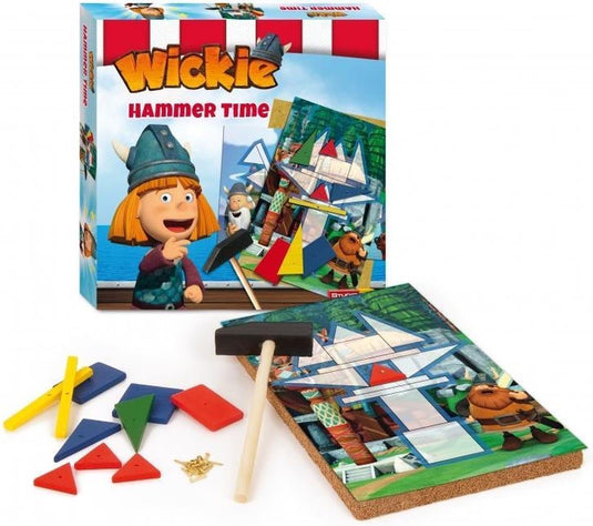 Brandunit hamertje tik van wickie de viking met spijkertjes