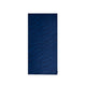 Vibrant stripes | blauwe microvezel handdoek 135 x 65 cm