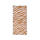 Vibrant stripes | oranje wit microvezel handdoek 135 x 65 cm