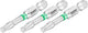 Hazet bit 2223nslg-t25 3 · 1 4 inch (6,3 mm) zeskant massief · binnen-torx®-profiel · 3-delig · sw t25