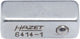 Hazet doorsteekvierkant 6414-1 · 1 2 inch (12,5 mm) vierkant massief
