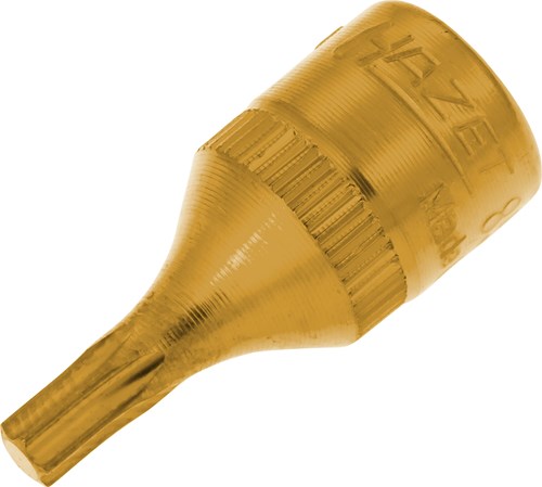 Hazet dopsleutelbit 8502-t20 · 1 4 inch (6,3 mm) vierkant hol · binnen-torx®-profiel · sw t20