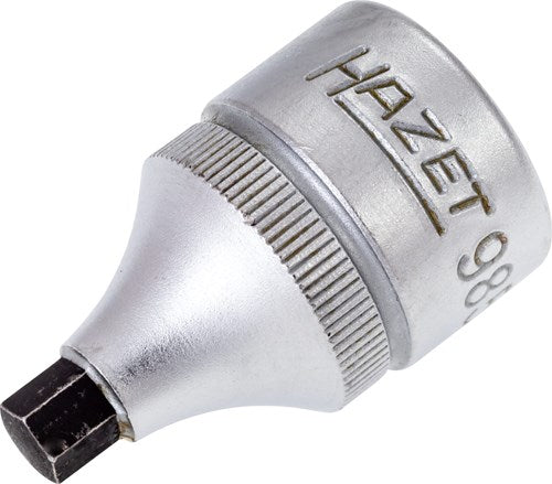 Hazet dopsleutelbit 985-6 · 1 2 inch (12,5 mm) vierkant hol · binnen-zeskant-profiel · sw 6 mm