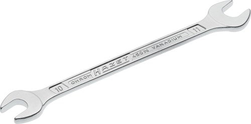 Hazet dubbele steeksleutel 450n-10x11 · buiten-zeskant-profiel · sw 10 x 11 mm