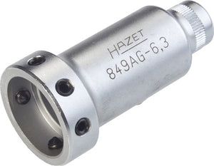 Hazet houder 849ag-6.3 · 1 4 inch (6,3 mm) vierkant hol · lengte: 64 mm