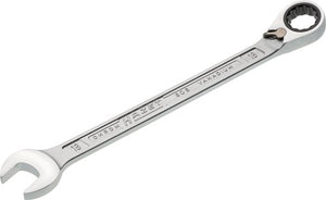 Hazet ratelringsteeksleutel 606-18 · buitentwaalfkant tractieprofiel · sw 18 mm