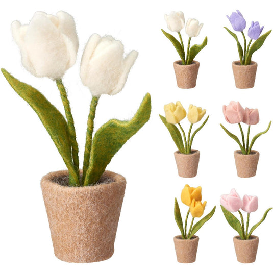 Tulpen in pot 19cm 6 assorti