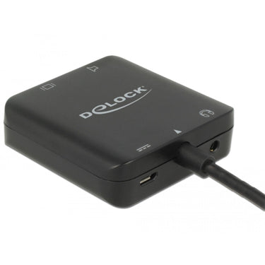 Delock hdmi audio extractor compact adapter (zwart, 0,3 meter, 4k 60hz)