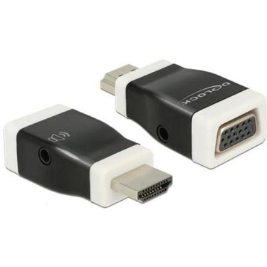 Delock hdmi a naar vga adapter (zwart)