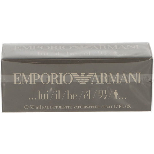 Emporio armani eau de toilette spray he 50ml heren