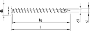 Heco topix-plus 4,0 x 40 ck t-20 vd verz; 500 stuks - hc60494