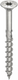 Heco topix-plus 6,0 x 120 vk t-30 dd rvs a2; 100 stuks - hc61833