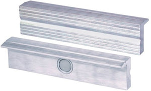 Heuer beschermbek voor bankschroef | voor bekbreedte 140 mm | ribbelprofiel | aluminium | 1 paar - 110140 110140