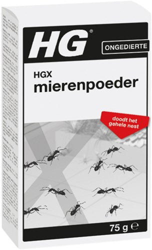 Hg x mierenpoeder 75gr