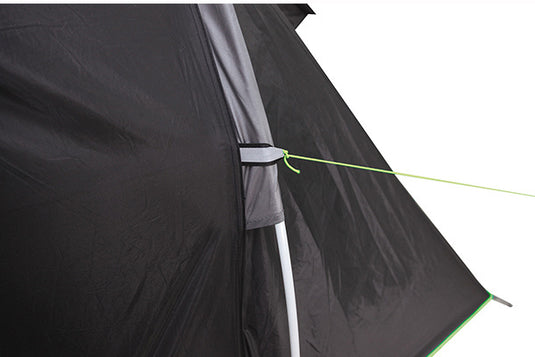 High peak Familietent Tauris 4.0 4-persoons 440 cm donkergrijs