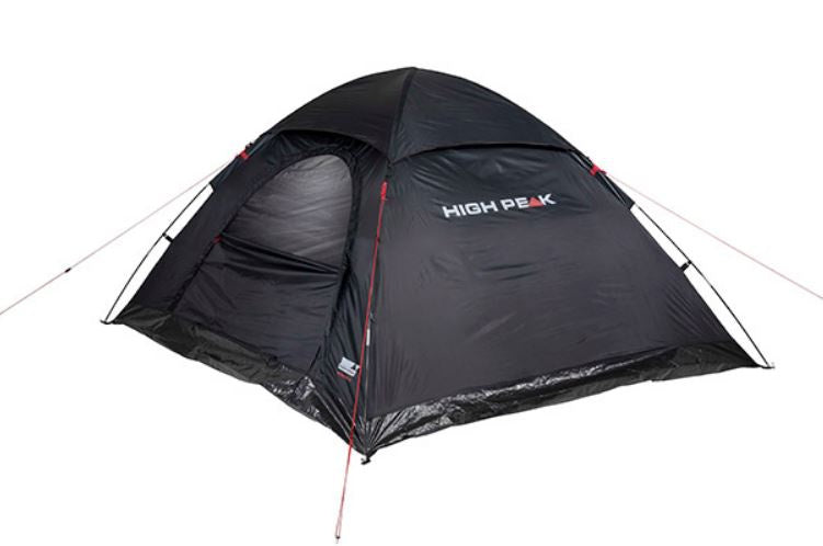 Load image into Gallery viewer, High peak Monodome XL Familietent 4-persoons 240 cm Zwart

