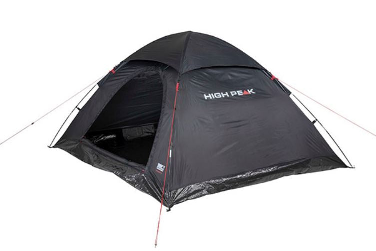 Load image into Gallery viewer, High peak Monodome XL Familietent 4-persoons 240 cm Zwart
