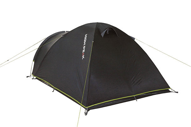 Load image into Gallery viewer, High peak Koepeltent Talos 3-persoons 330 x 180 x 120 cm zwart
