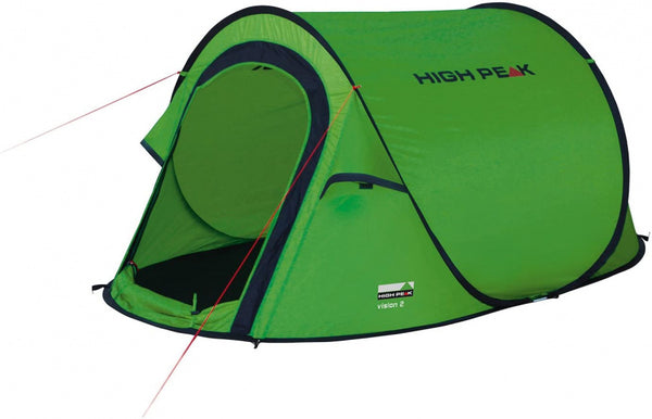 pop-up tent Vision 2-persoons 235 x 140 x 100 cm groen