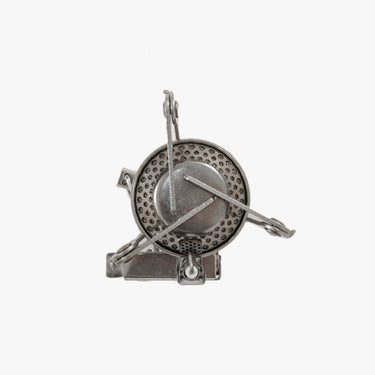 Highlander HPX 200 Gas Kooktoestel 10 cm Staal Zilver koper