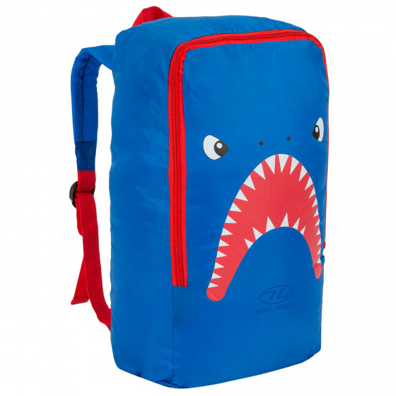 Load image into Gallery viewer, Highlander Mummy Slaapzak Shark 170 cm Polyester Blauw
