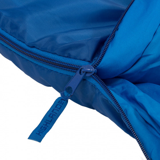 Load image into Gallery viewer, Highlander Sleepline 250 Slaapzak Envelop 195 cm Blauw

