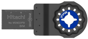 Hikoki accessoires 82712 | msm20pb | multitool blad | starlock | 20 x 30 x 0,7mm - 782712