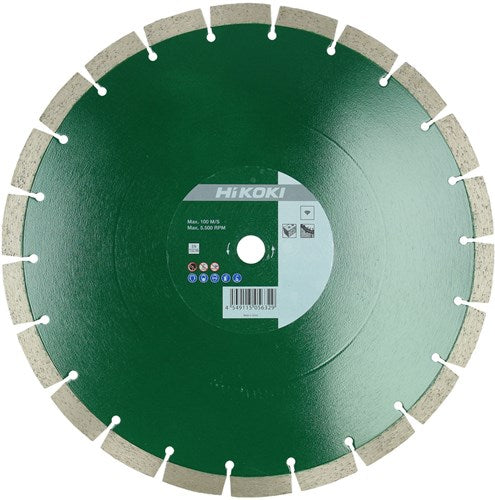 Hikoki accessoires diamant zaagblad 350x25,4x15 type universal economy sintered - 773007