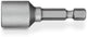 Hikoki accessoires dopsleutel 17mm, 1 4 aansluiting, lengte 50 mm - 752360