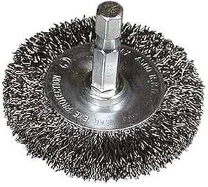 Hikoki accessoires rondborstel 50x0.3 met 1 4 zeskant stift met gegolfd staaldraad - 751319