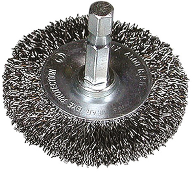 Hikoki accessoires rondborstel 50x0.3 met 1 4 zeskant stift met gegolfd staaldraad - 751319