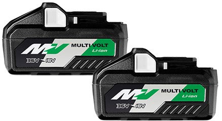 Afbeelding laden in galerijviewer, Hikoki bsl36b18 twin pack accu's multivolt b | 2x mv-b 36v 4,0ah 18v 8,0ah - 375575
