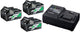 Hikoki uc18ysl3wa3 | multivolt boosterpack a3 (3x 5.0ah 2.5ah bsl36a18 accu + uc18ysl3 snellader) - uc18ysl3wa3