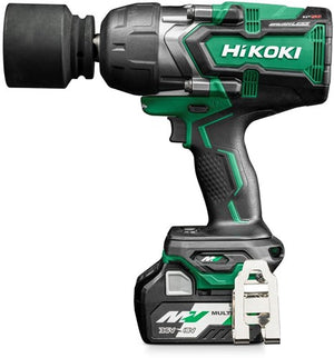 Hikoki wr36dfwrz | multivolt accu slagmoersleutel 36v 3 4 2400nm in hsc iii koffer (2x 2.5ah accu + lader) - wr36dfwrz