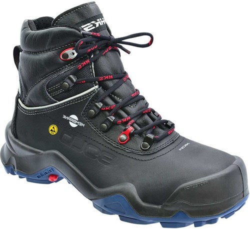 Hks werkschoenen hks werkschoen delta 1 dry stp hoog s3 esd | zwart blauw | maat 43 - 00.162.029.43