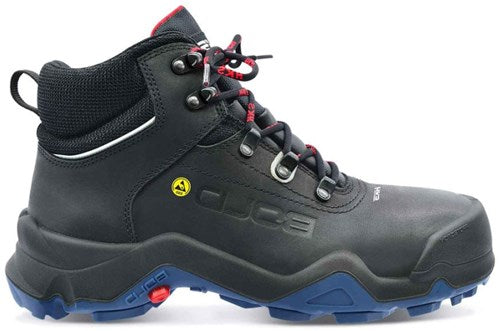 Hks werkschoenen hks werkschoen delta 1 wtp hoog s3 esd | zwart blauw | maat 44 - 00.162.028.44