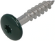 Hoenderdaal fasteners hoenderdaal hpl schroef rvs-a2 torx tx20 crèmewit ral9001 4.8x50 | 100 stuks - 0346.30.37920