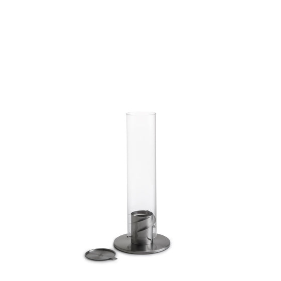 Load image into Gallery viewer, Höfats Spin 90 sfeerlantaarn RVS 19x 40,5 cm zilver
