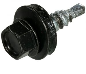 Afbeelding laden in galerijviewer, Homefix profielplaatschroef vz 6k zwart ral9005 4.8x20 | 20 stuks - 6701.21.30020
