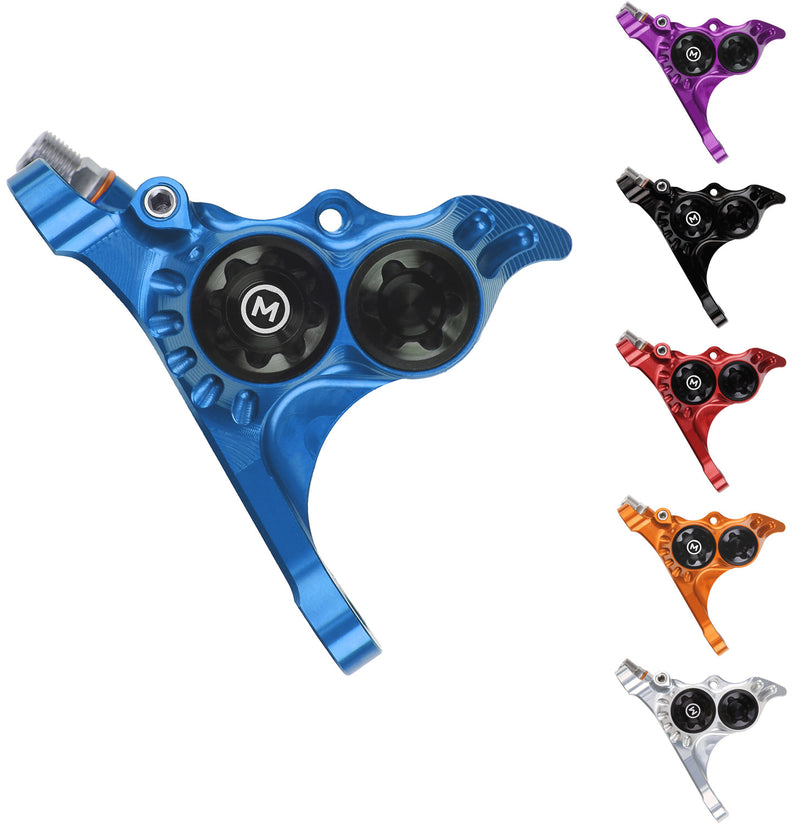 Load image into Gallery viewer, Hope rx4+ flat mount front +20mm mineral oil caliper
