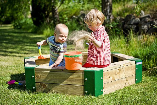 Load image into Gallery viewer, Hörby bruk Zandbak 150 x 110 x 28 cm hout naturel
