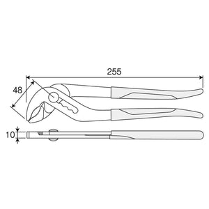 Hozan p-245 waterpomptang l=255mm