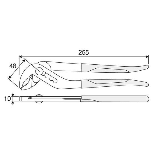 Hozan p-245 waterpomptang l=255mm