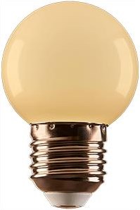 Enzo hp led kogel e27 1-5w 2300k mat - led7936