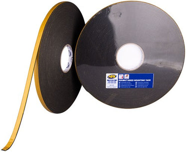 Hpx dubbelzijdige bevestigingstape | 3mm | antraciet | 12mm x 25m - da1225 - da1225