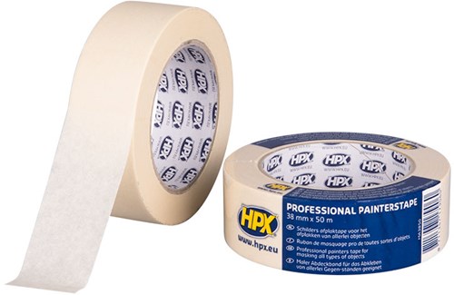 Hpx masking tape 60°c | crèmewit | 38mm x 50m - ma3850 - ma3850