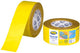 Hpx papieren afdichtingstape | geel | 60mm x 25m - ai6025 - ai6025